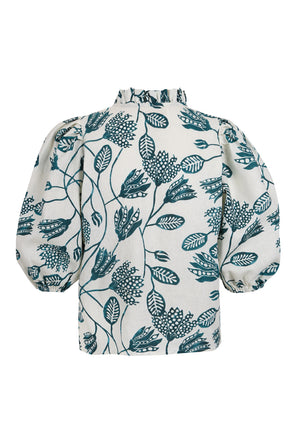 BLUE DUNAS BLOUSE